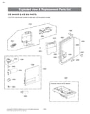 Ice maker & ice bin parts