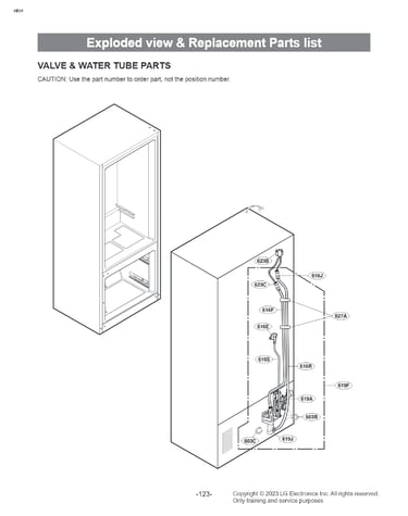 Valve & water parts