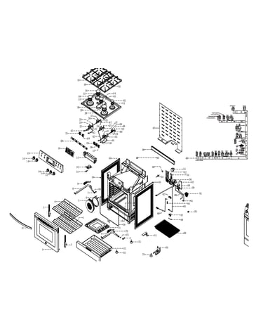 Gas exploded view