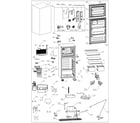 Kenmore 89961335320 exploded view diagram