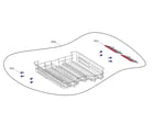 Kenmore 26314585320 upper basket diagram