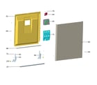 Kenmore 26314585320 door diagram