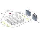 Kenmore 26314592320 lower basket diagram