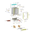 Kenmore 26314592320 tub diagram