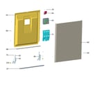 Kenmore 26314592320 door diagram