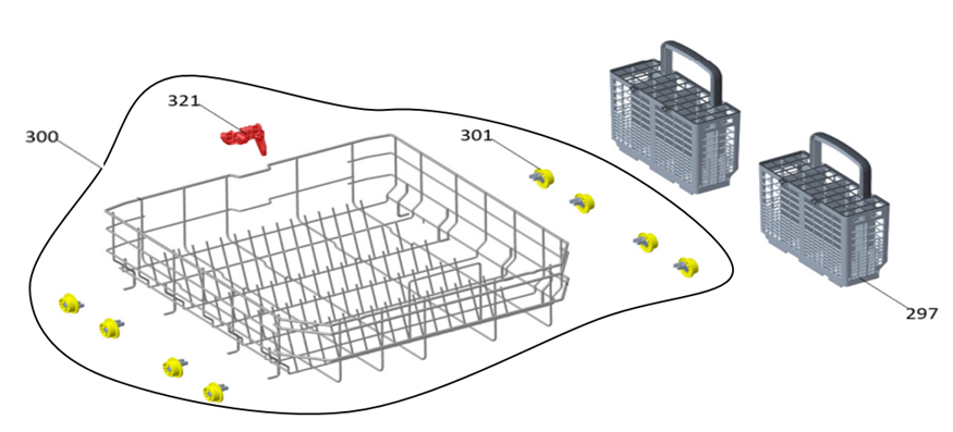Lower basket
