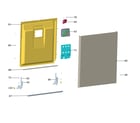 Kenmore 26314602321 door diagram