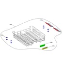 Upper basket