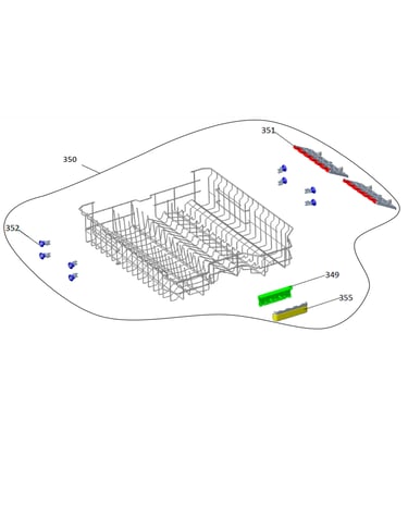 Upper basket