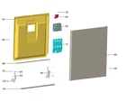 Kenmore 26314605321 door diagram