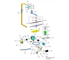 Kenmore 26314609321 sump spray diagram