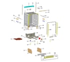 Kenmore 26314609321 tub diagram