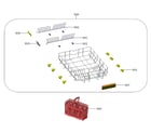 Kenmore 26314705320 lower rack diagram