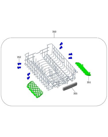 Upper rack