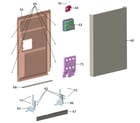 Kenmore 26314709320 door diagram