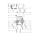 Kenmore 40514782420 tub diagram