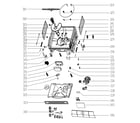 Kenmore 40514782420 pump & motor diagram