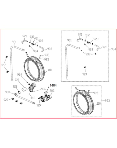 Circulation group parts