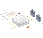 Kenmore 26314642321 lower basket diagram