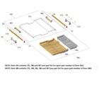 Kenmore 26314642321 3rd basket rack diagram