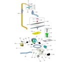 Kenmore 26314642321 sump-spray diagram