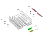 Kenmore 26314649320 upper basket diagram