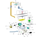 Kenmore 26314679321 sump-spray diagram