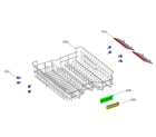 Kenmore 26314675320 upper basket diagram