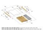 Kenmore 26314675320 3rd basket diagram