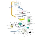 Kenmore 26314685321 sump-spray diagram