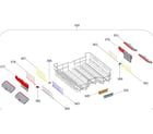 Kenmore 26314692320 upper basket diagram