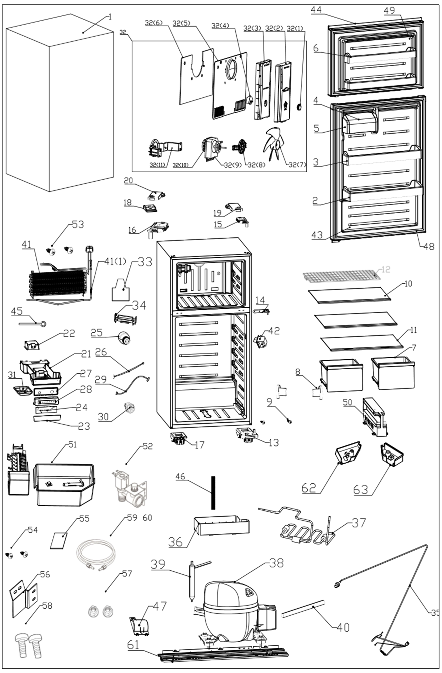 Exploded view