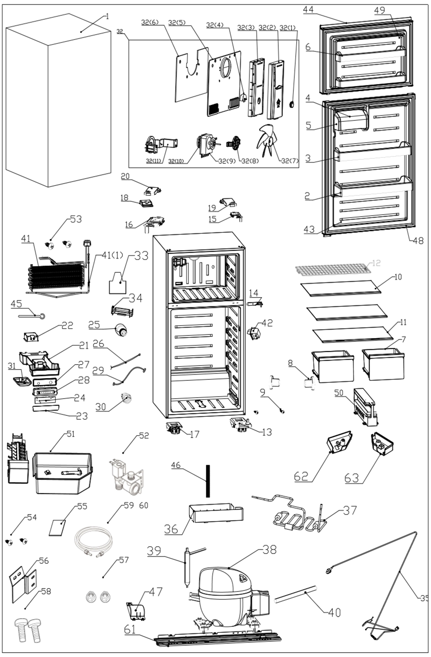 Exploded view