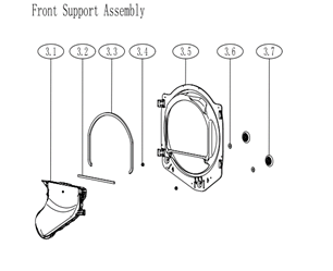Front support assembly