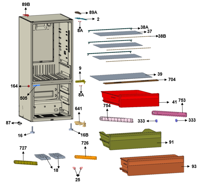 Exploded view