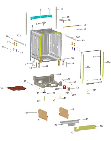 Exploded view