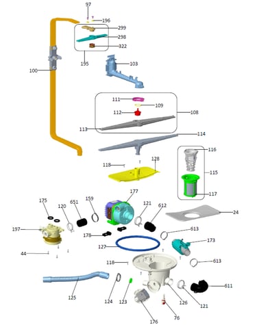 Exploded view