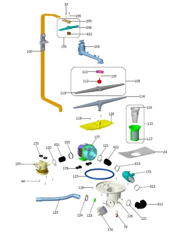 Exploded view