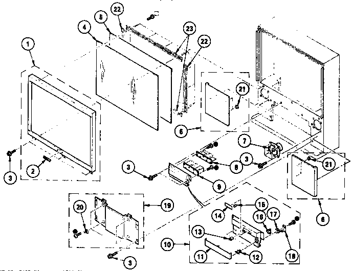 Screen and control panel