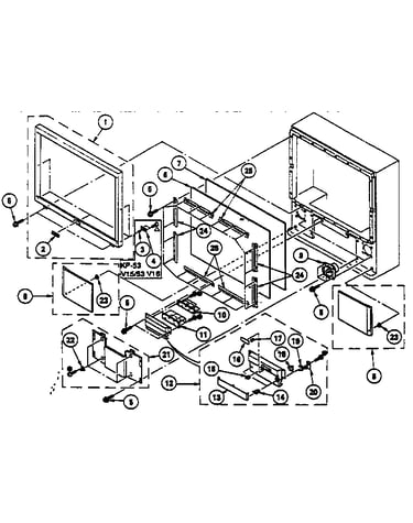 Screen and control panel