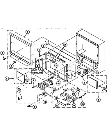 Screen and control panel