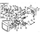 Sony KV-27XBR26 chassis diagram