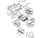 Panasonic PV-4308 cabinet parts diagram