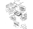 Panasonic PV-4315S cabinet parts diagram