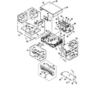 Panasonic PV-4325S cabinet parts diagram