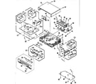 Panasonic PV-4351 cabinet parts diagram
