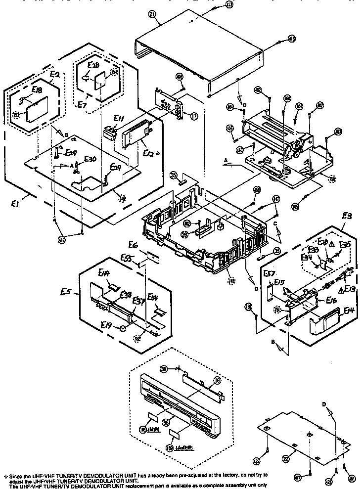 Replacement parts
