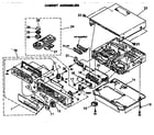 Sony SLV-750HF cabinet assemblies diagram