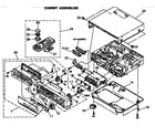 Sony SLV-751HF cabinet assemblies diagram