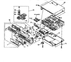 Sony SLV-900HF cabinet assemblies diagram